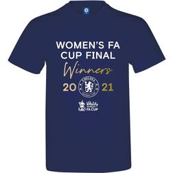 CHELSEA Chelsea Women's FA Cup Winners T-Shirt Navy Mens