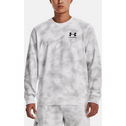 Under Armour Rival Terry Novelty Sweatshirt White,Grey Regular Man