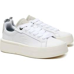 Lacoste Plateau-Sneaker weiss Größe: