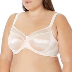 Goddess Keira Satin Side Support Bra Pearl Blush