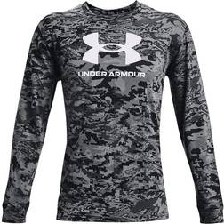 Under Armour Men's ABC Camo Long-Sleeve T-Shirt Black/White