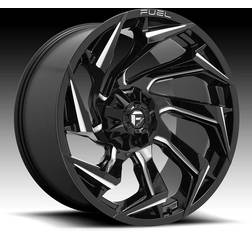 Fuel Off-Road Reaction D753 Wheel, 18x9 with 6 on 135/6 on Bolt Pattern