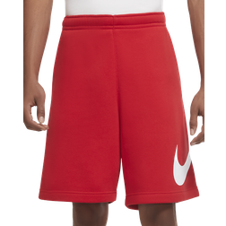 Nike Sportswear Club Men's Graphic Shorts - University Red/White