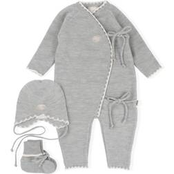 Lillelam Baby Pick-Up Set Wool - Medium Grey