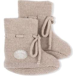 Lillelam Baby Booties Classic - Beige