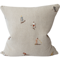 Fine Little Day Skier's Pillow Case Beige (48x48cm)