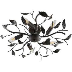 Lindby Yos 5 Ceiling Flush Light ∅ 58cm