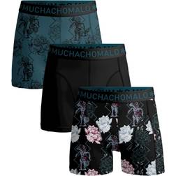 Muchachomalo Batik Boxer Short 3-pack - Print/Solid