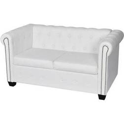 vidaXL 2-Seater Artificial Sofa 145.5cm 2 personers