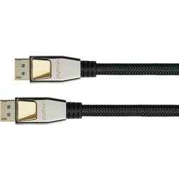 Python Premium DisplayPort 2.0-kabel