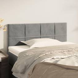 vidaXL 80x5x78/88 fløjl Sengegavl