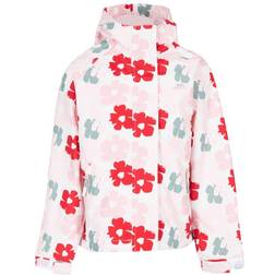 Trespass Girls Waterproof Jacket Hopeful Red 11/12