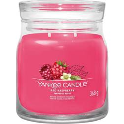 Yankee Candle Red Raspberry, Rund, Röd, Hallon, 50 Doftljus 104g