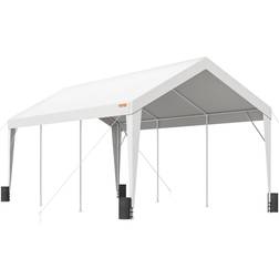 VEVOR Carport, Heavy Duty 10x20ft Car (Building Area )