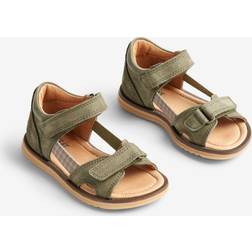 Wheat Beka Åben Sandal, 4075 Dark Green