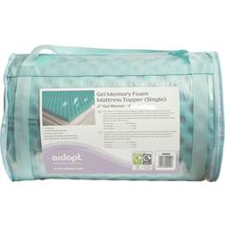 Aidapt Gel Memory Foam Madrasskydd Blå (190x90cm)