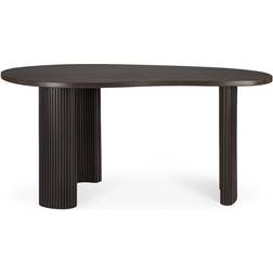 Ethnicraft Boomerang 160 x 83 x 76 cm Mørkebrunt Skrivebord
