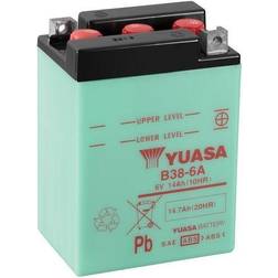 Yuasa B38-6A Uden Syre 6V Batteri til Motorcykel