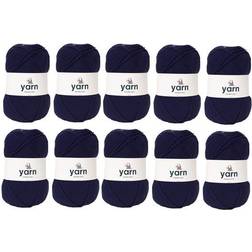 Korbond Korbond Yarn 10 x 100g Pack Navy Navy