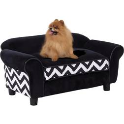 Pawhut Dog Sofa Cat Couch Bed for Dogs Sponge Cushion