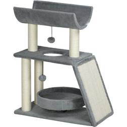 Pawhut Cat Tree Kitten Tower Scratching