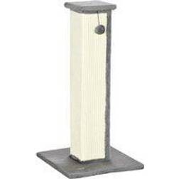 Pawhut 81cm Cat Scratching Post w/ Sisal Rope Ball Soft