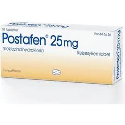 Postafen 25mg 10 stk Tablet