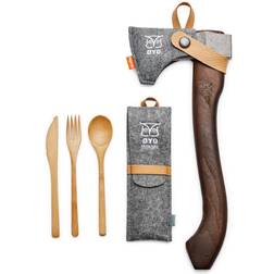 Øyo 102-1154 Balder Viking ax and Cutlery Gift Set Fældeøkse