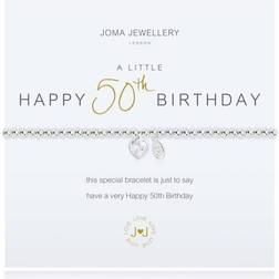 Joma Jewellery Little 50Th Birthday Bracelet 2074