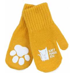 Kattnakken Magic Wool Mittens - Ocher (1022)