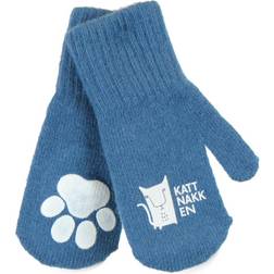 Kattnakken Magic Wool Mittens - Fjord Blue (1022)