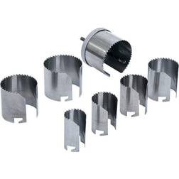 BGS Technic Hole Saw Set Ø 26 63 mm 7 pcs