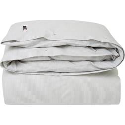 Lexington Icons Pin Point Påslakan Grön, Beige, Vit (210x150cm)