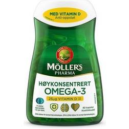 Mollers Pharma concentrated Omega-3 80 st