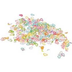 Rayher Streu-Pailletten mehrfarbig Herz Ø 4,0 mm