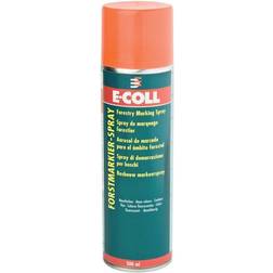 E-COLL 6 Stück E-coll Forstmarkierspray 500 ml leuchtrot