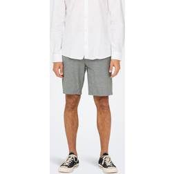 Only & Sons Regular Fit Hørshorts