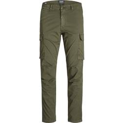 Jack & Jones Comfort Fit Cargobyxor Grön