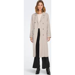 JdY Panther Trenchcoat - Grey/Chateau Grey