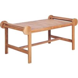 vidaXL Solid Teak Plant Coffee Table