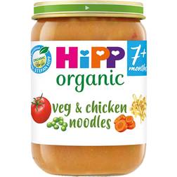 Hipp Organic Veg & Chicken Noodles Baby Food Jar 7+ Months 190g 6pack