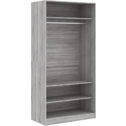 vidaXL 826615 Gray Sonoma Oak Armadio 100x200cm