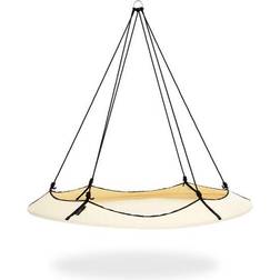 Hängebett 1.8m Creme Schwarz Wetterfest