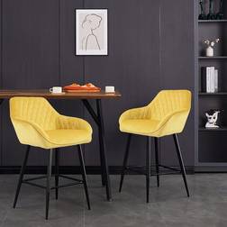 Neo Crushed Leg Breakfast Bar Stool