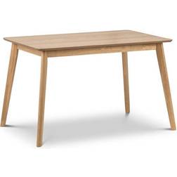 Julian Bowen Boden Natural Dining Table 77x118cm