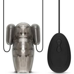 Easytoys Vibrating Penis Sleeve With Remote Control Large