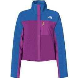 The North Face Girl's Fleece Mashup Jacket - Super Sonic Blue