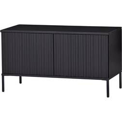 Woood Gravure New TV-Bænk 100 cm Sort TV-bord