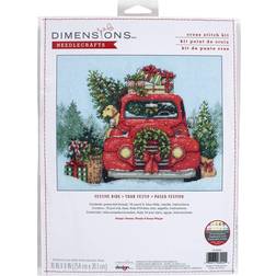 Dimensions Festive Ride Counted Cross-Stitch Kit