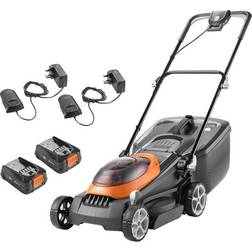 Flymo UltraStore 380R (2x2.5Ah) Battery Powered Mower